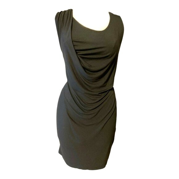 Vince Black Tank Sheath Mini Dress Size Small 41093 - Picture 1 of 7